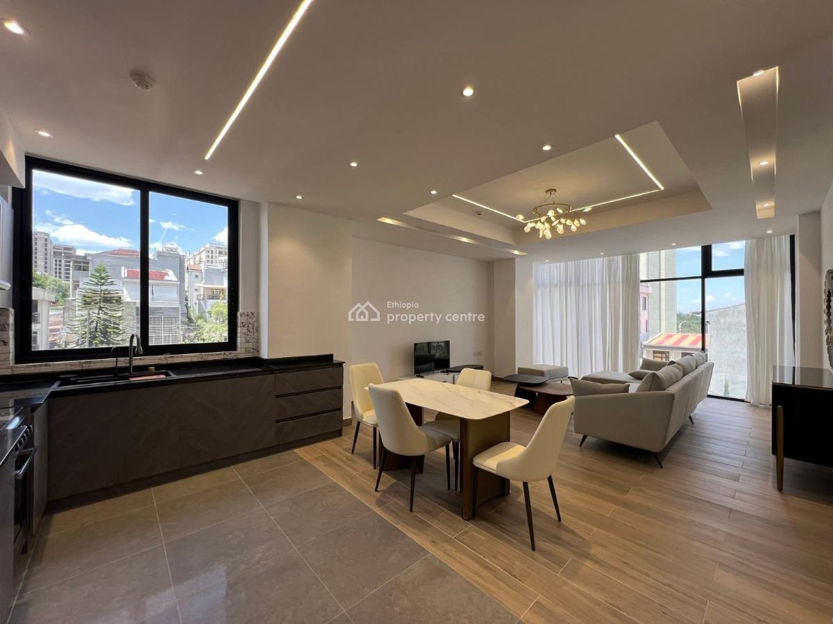 Bright 1-bedroom Apartment -- Old Airport, Nifas Silk-lafto, Addis Ababa, Apartment for Rent
