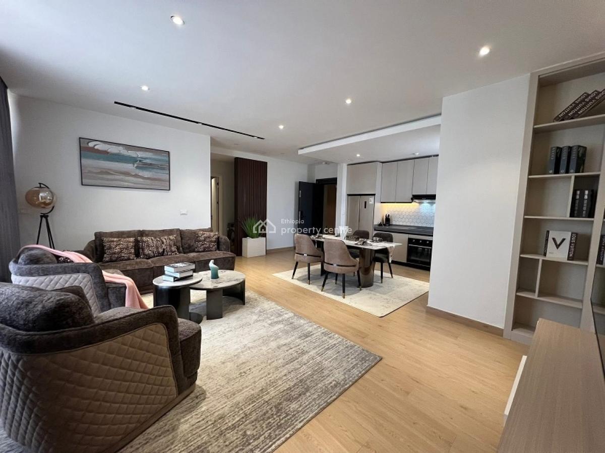 New & Excellently Furnished 1 Bed Apt, Nearby The African Union (au), Nifas Silk-lafto, Addis Ababa, Apartment for Rent