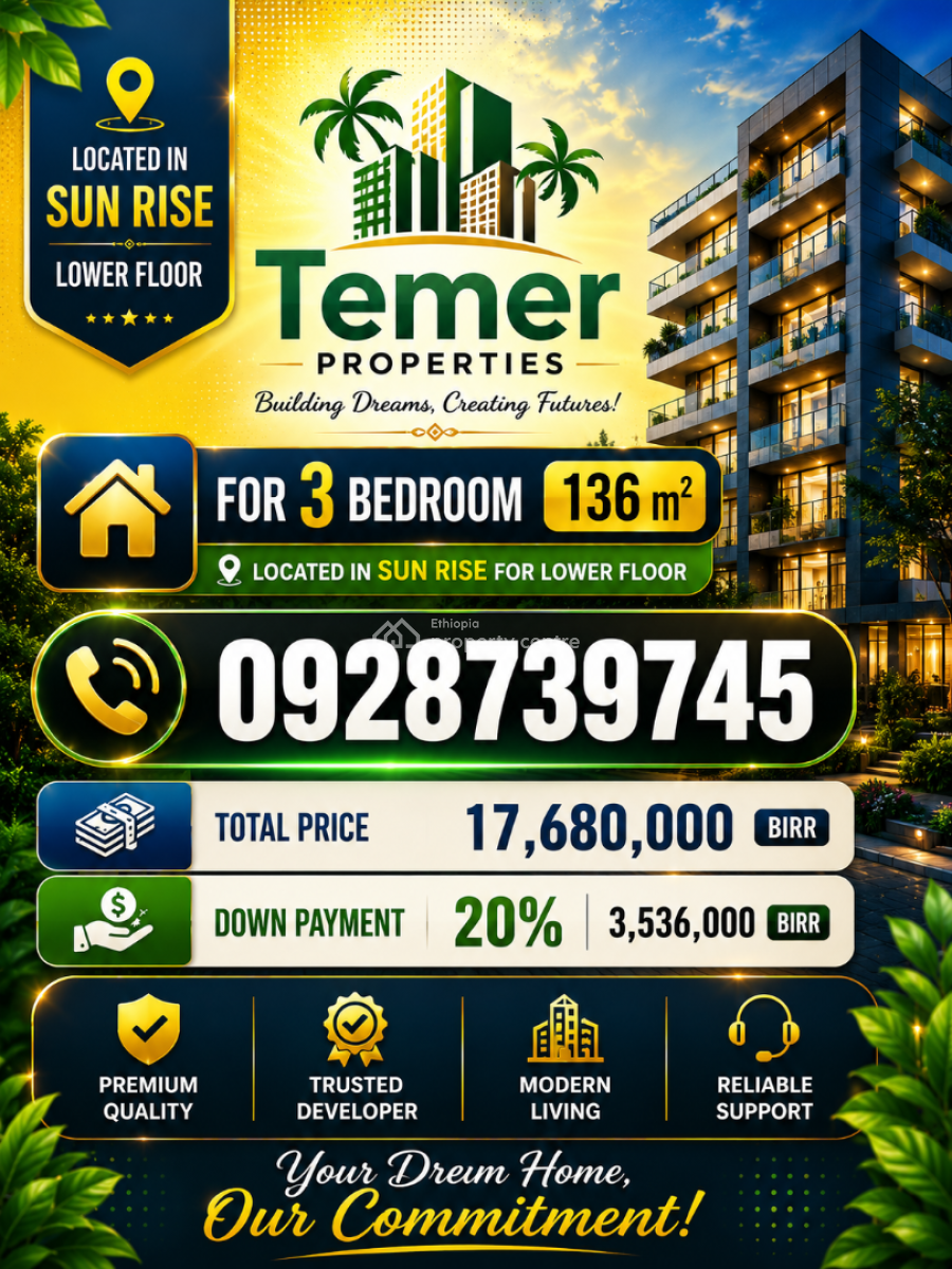 Luxury Apartment on Sarbet, Adams Mall, Lideta, Addis Ababa, Self Contained (single Rooms) for Sale