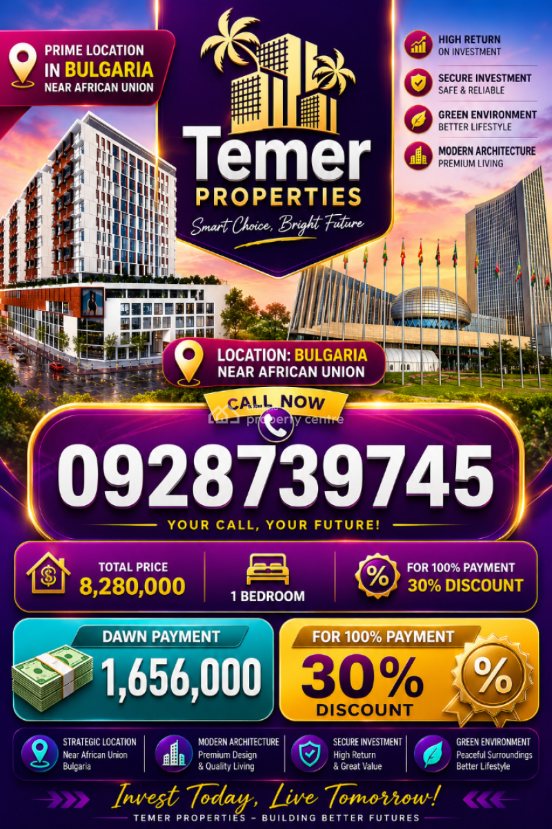 Luxury Apartment on Bulgariya Temer Realestate /ቴምር ፕሮፐርቲስ/ቴምር ሪልስቴት, Bulgaria Mathoriya, Kirkos, Addis Ababa, Self Contained (single Rooms) for Sale