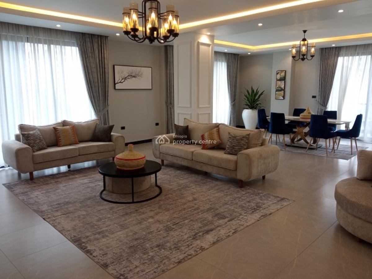 The Best (high Standard+) 3bed Room Flat, Bole, Addis Ababa, Apartment for Rent