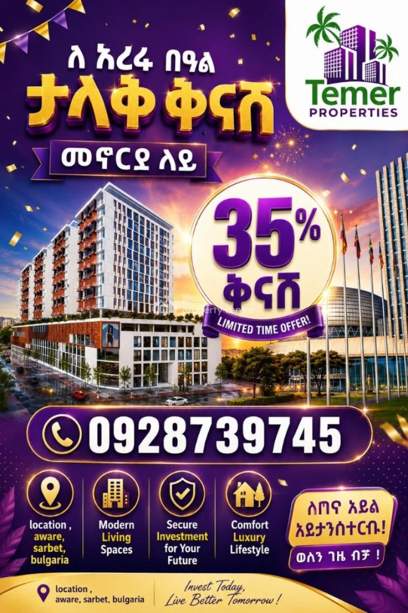 Apartment From Temer Realestate/temer Properties, Bulgaria Mothoriya, Kolfe Keranio, Addis Ababa, Self Contained (single Rooms) for Sale