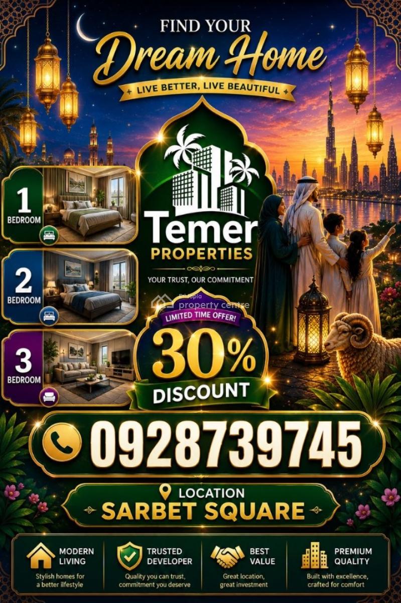 Luxury Apartment on Sarbet Addis Abeba Temer Realestate, Pushkin Square, Lideta, Addis Ababa, Self Contained (single Rooms) for Sale