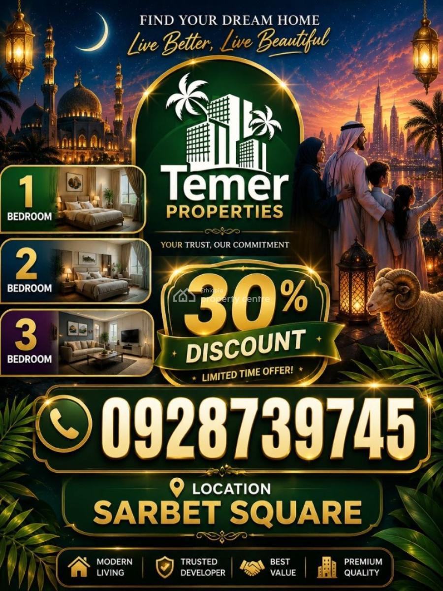 Luxury Apartment on Sarbet Addis Abeba Temer Realestate, Pushkin Square, Lideta, Addis Ababa, Self Contained (single Rooms) for Sale