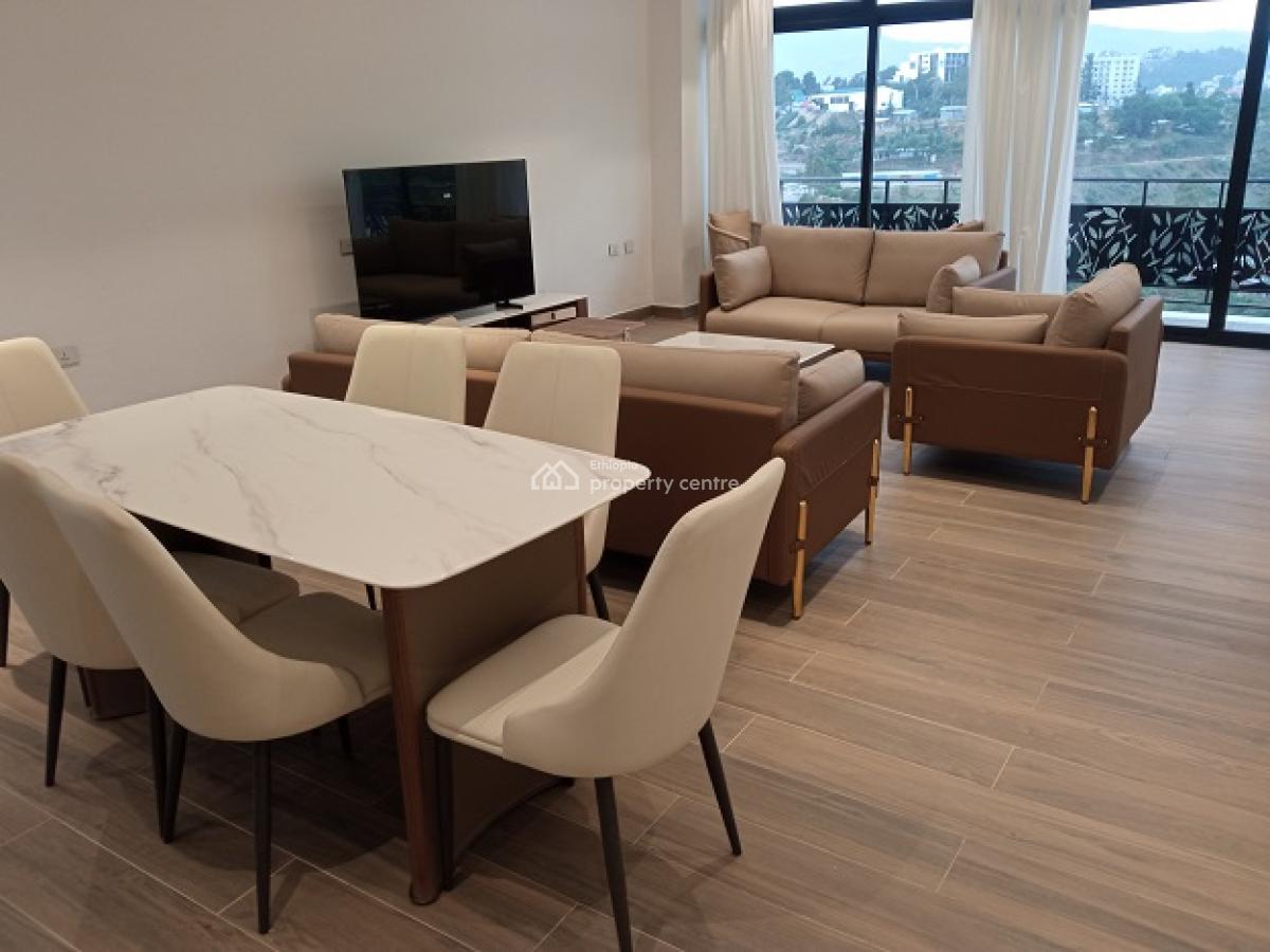 New and Gorgeous Fully Furnished 4 Bed Room Apartment, at Old Airport, Nifas Silk-lafto, Addis Ababa, Apartment for Rent
