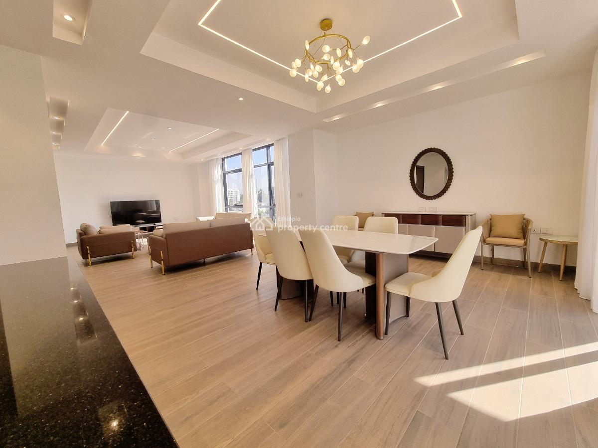 New Spacious Luxury Apartment -- Fully Furnished, Nifas Silk-lafto, Addis Ababa, Apartment for Rent