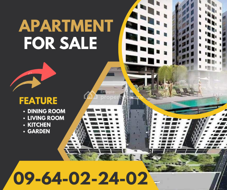 Luxury 2-bedroom Apartment with Excellent Finishing, Semit Fiyel Bet, Yeka, Addis Ababa, Apartment for Sale