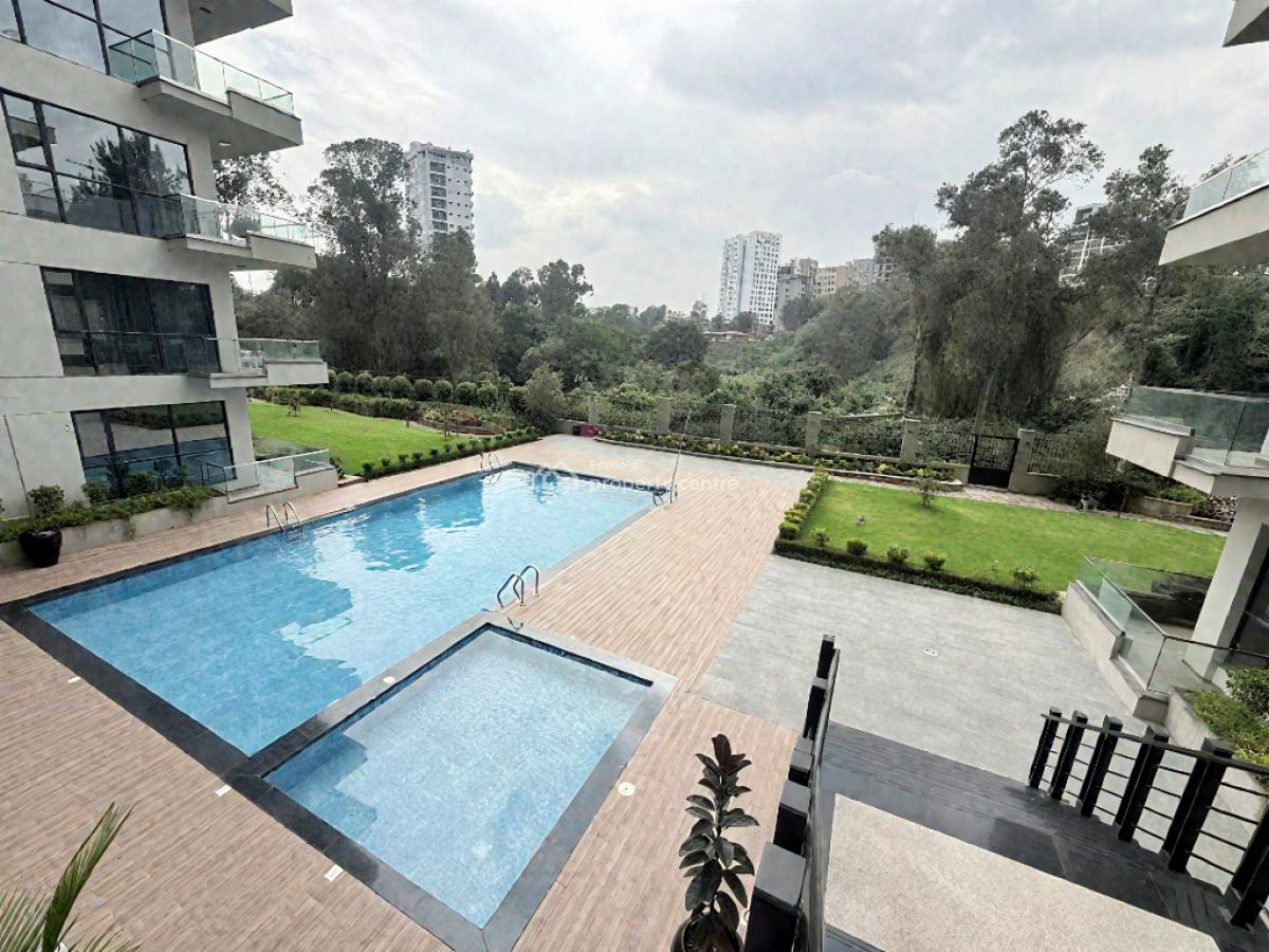 Luxurious 3-bedroom Duplex in Bole with Panoramic City Views, Bole, Addis Ababa, Apartment for Rent