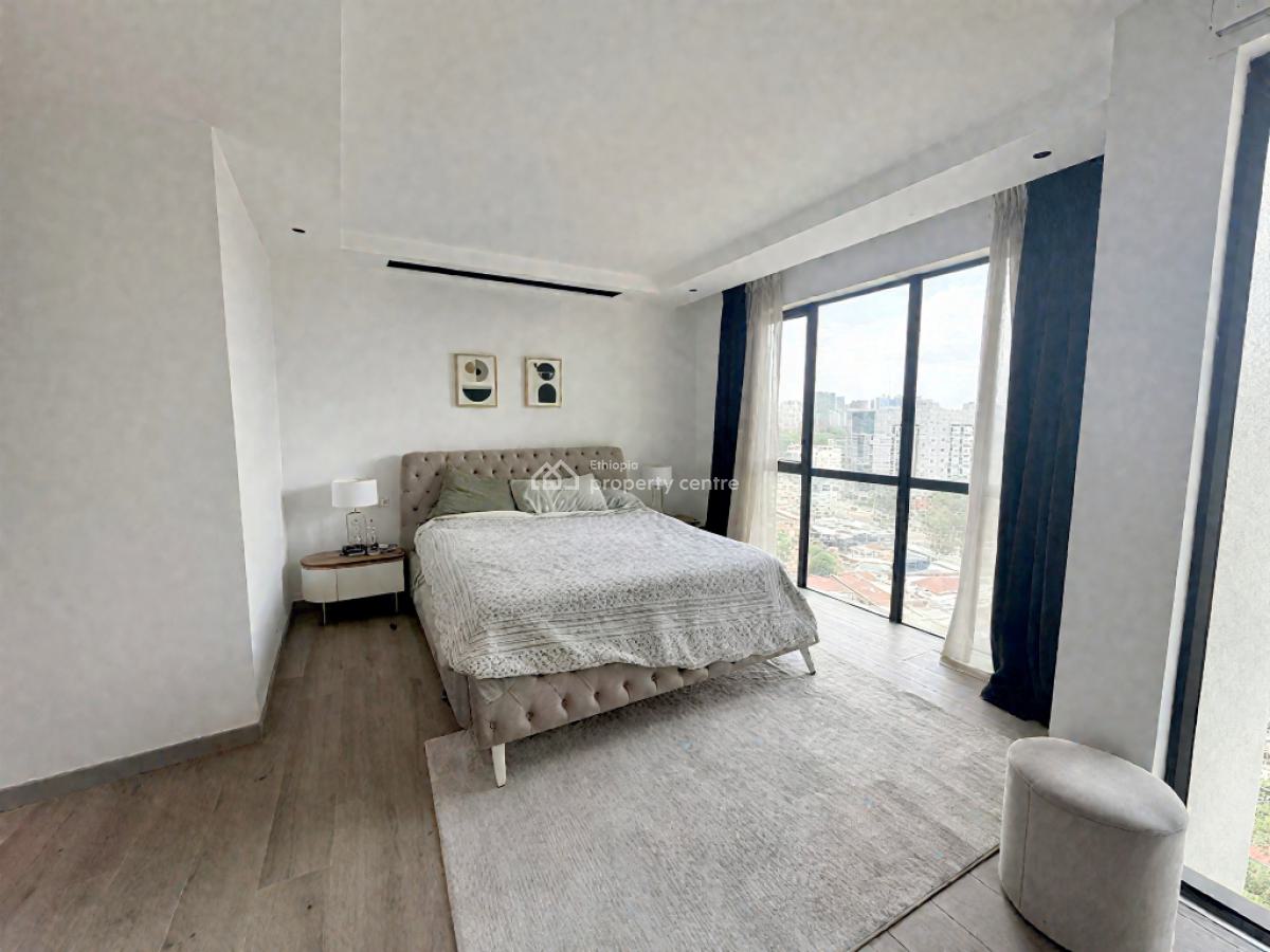 Luxurious 3-bedroom Duplex in Bole with Panoramic City Views, Bole, Addis Ababa, Apartment for Rent