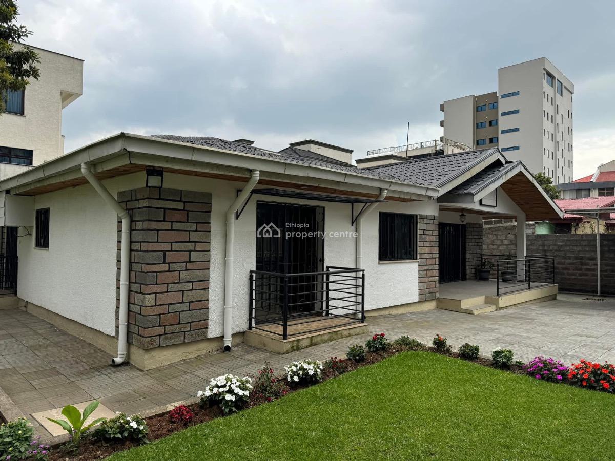 Renovated 3 Bedroom Villa, Oldairport, Lideta, Addis Ababa, House for Rent
