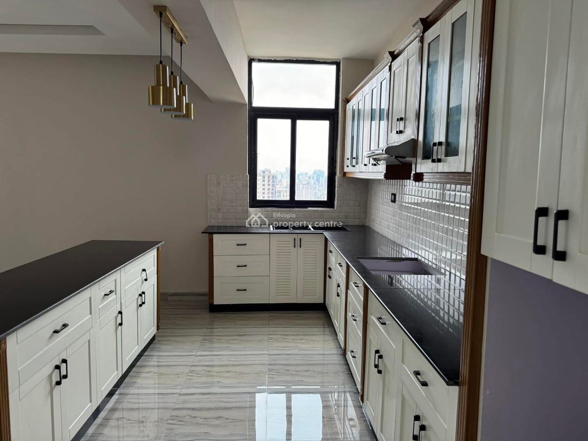 Well Kept 3 Bedroom Apartment, Meskel Flower, Kirkos, Addis Ababa, Apartment for Rent