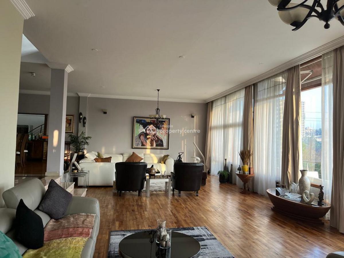 Elegant House, Ecofriendly Surrounding with Healthy Air, Great View!, Nifas Silk-lafto, Addis Ababa, House for Rent