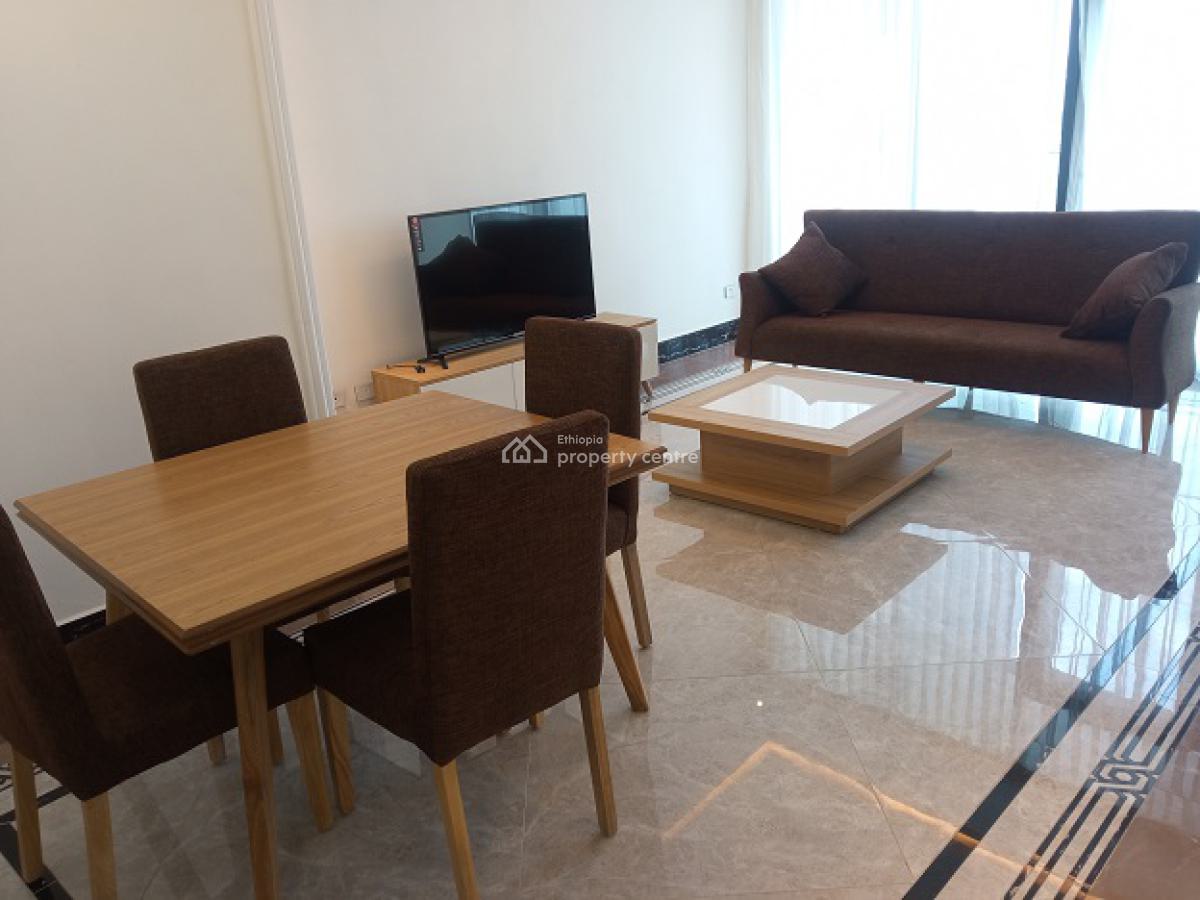 Highly Secured Area! Fully Furnished 1 Bed Room Apartment., Bole, Addis Ababa, Apartment for Rent