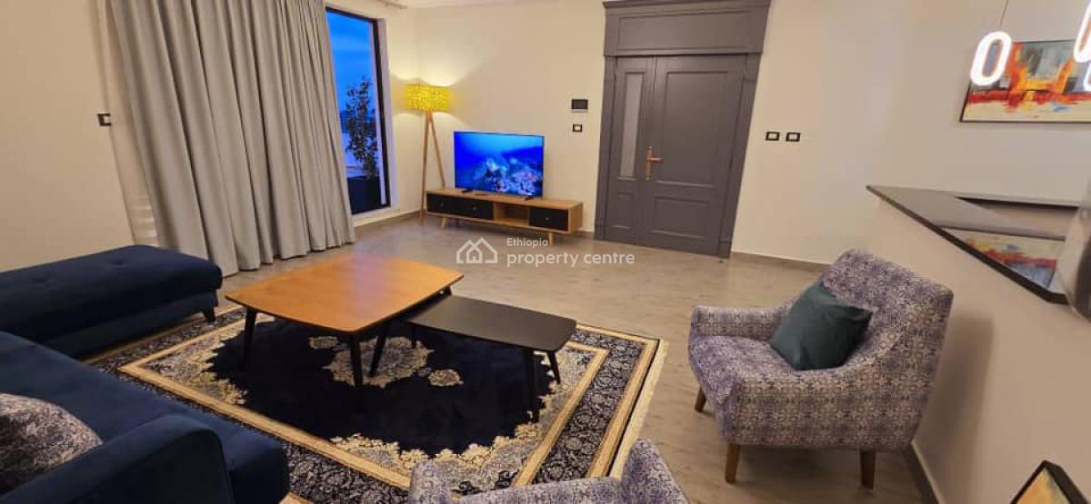 a Gorgeous 2bd Apartment, Big and Relaxing Balcony, Nice View!, Bole, Addis Ababa, Apartment for Rent