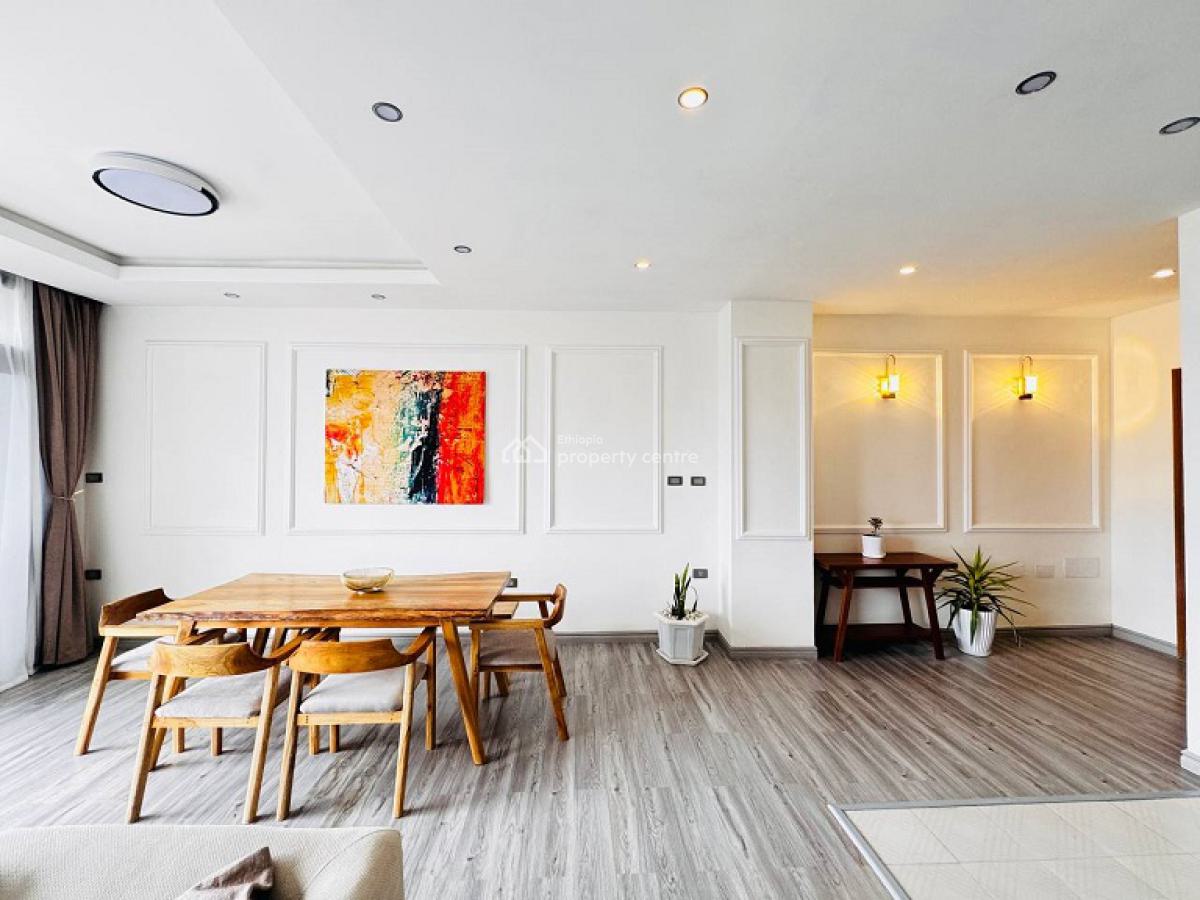 New and Fully Furnished 2 Bd Apartment, Nearby The African Union (au), Nifas Silk-lafto, Addis Ababa, Apartment for Rent