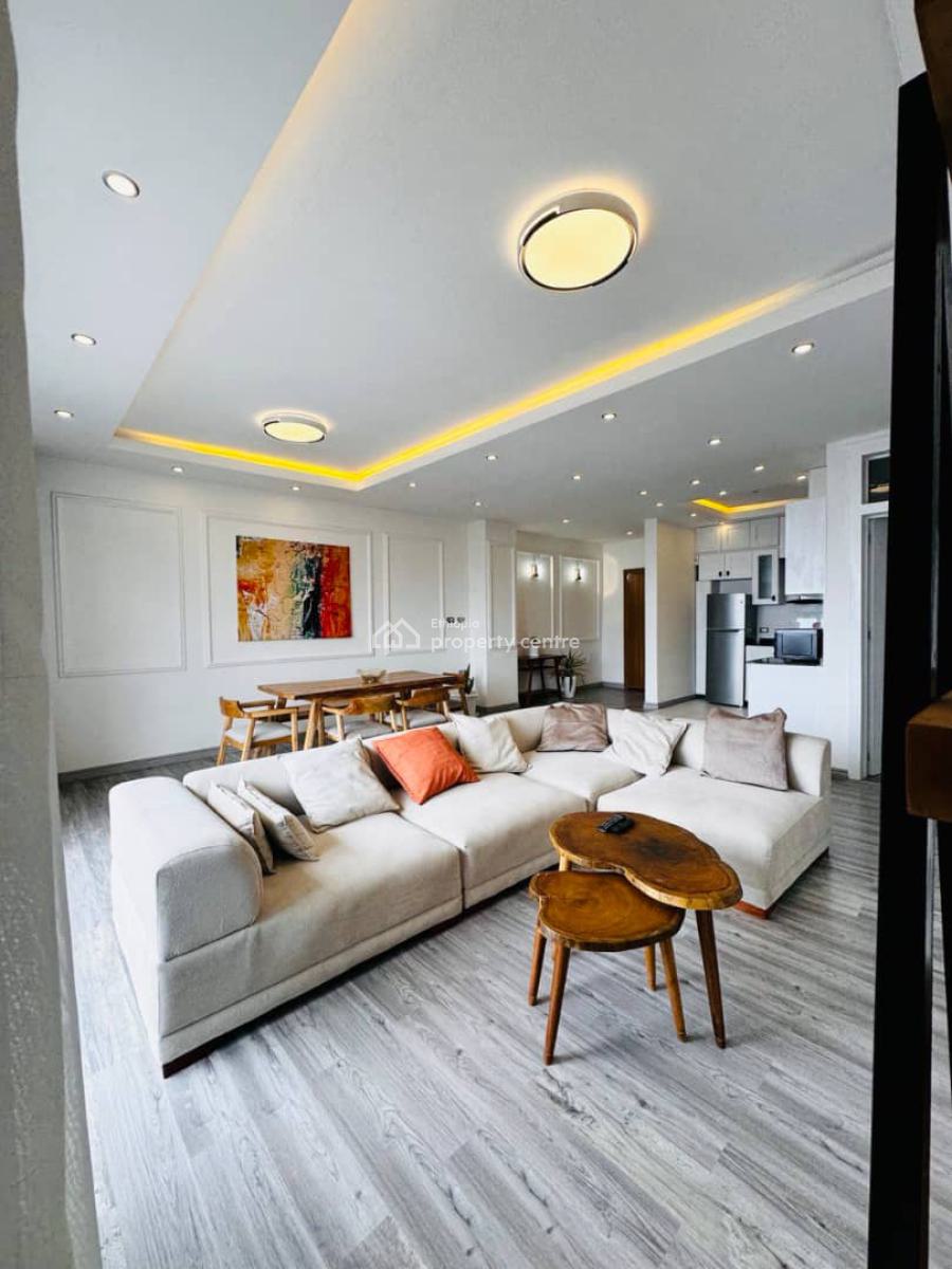 New and Fully Furnished 2 Bd Apartment, Nearby The African Union (au), Nifas Silk-lafto, Addis Ababa, Apartment for Rent