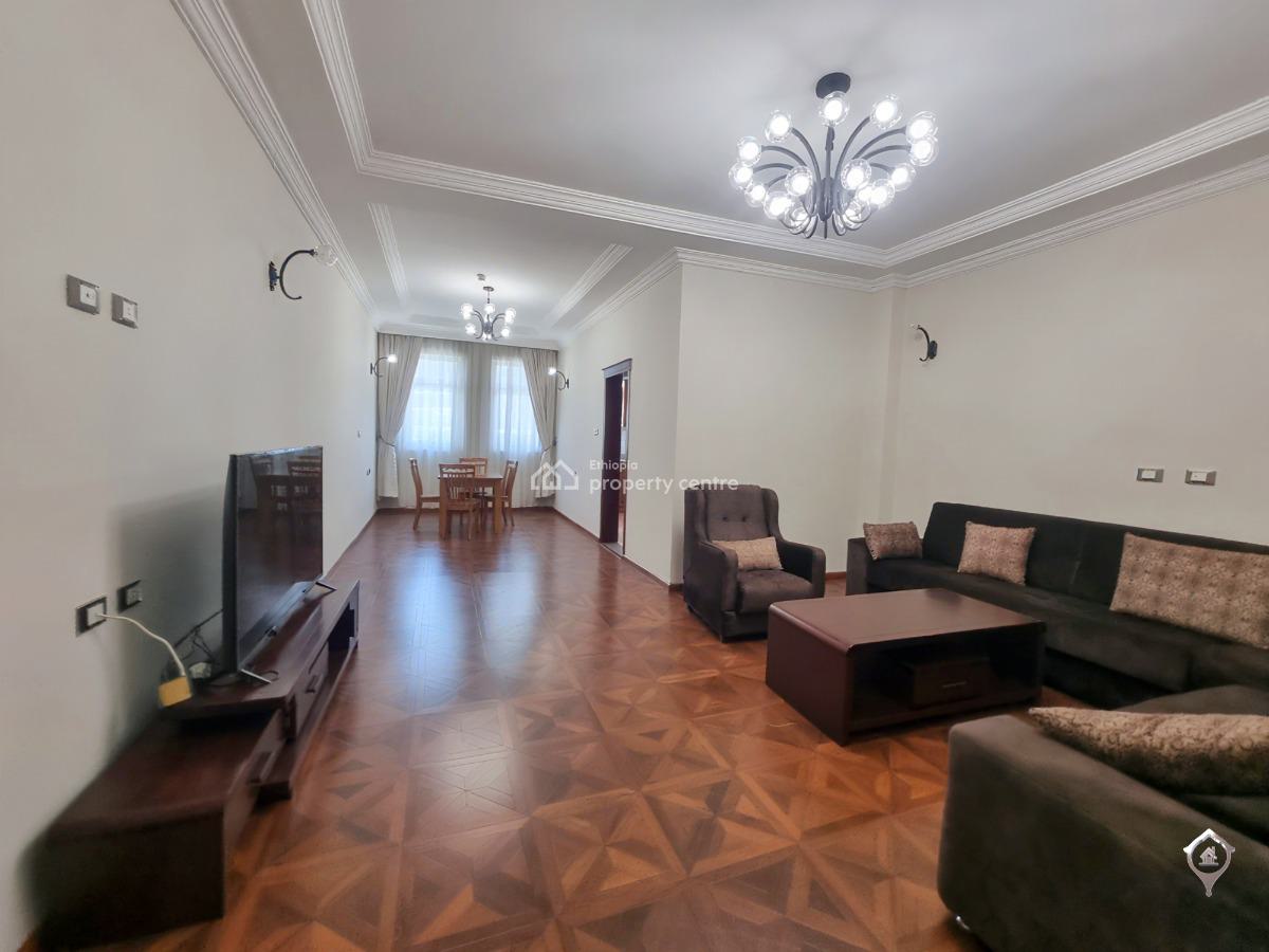 Furnished Apartment -- Near Uneca, Kazanchis, Kirkos, Addis Ababa, Apartment for Rent