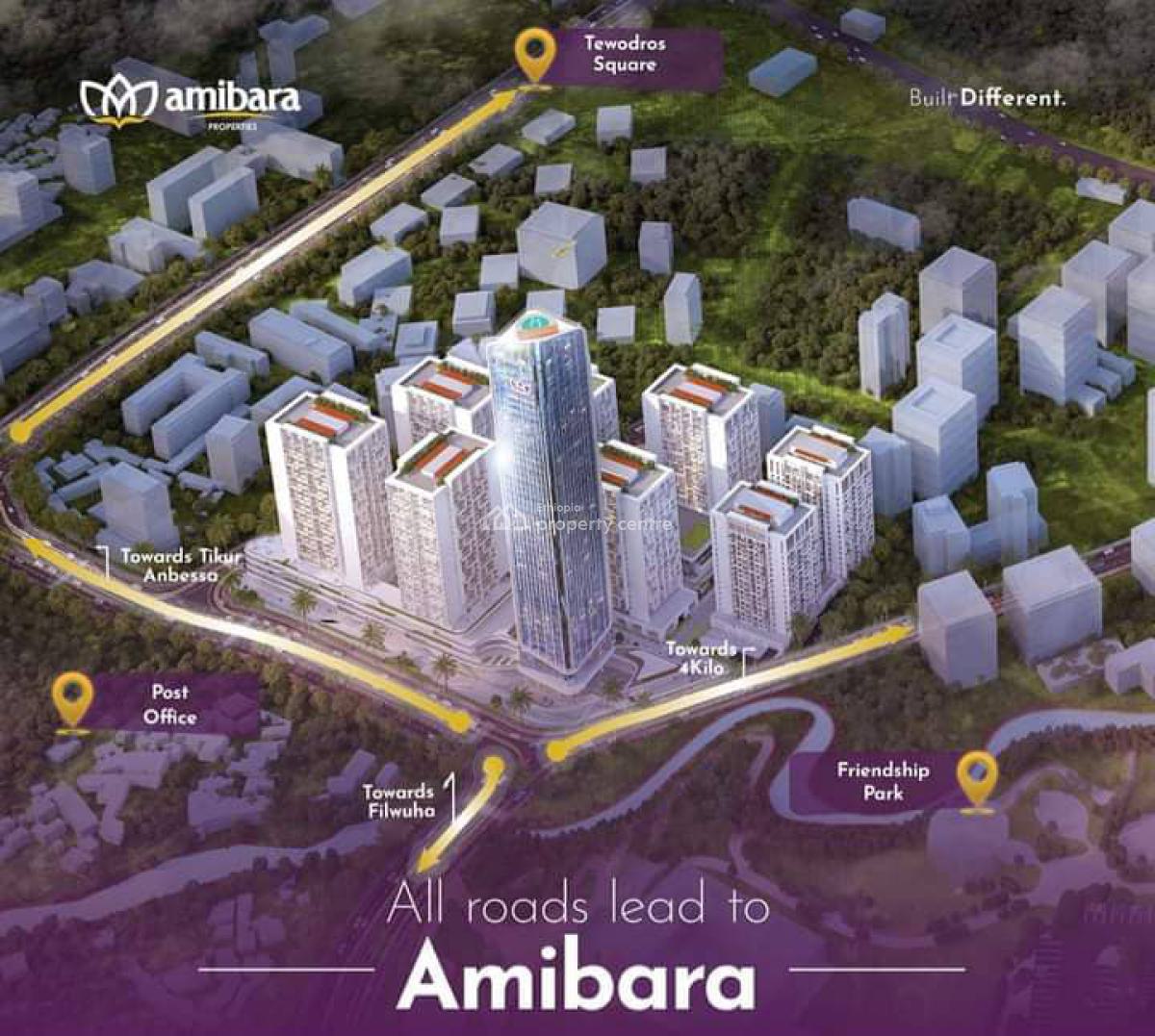 Luxury 3 Bedroom Apartment in Addis Ababa, Filwuha / Amibara Properties, Arada, Addis Ababa, Apartment for Sale