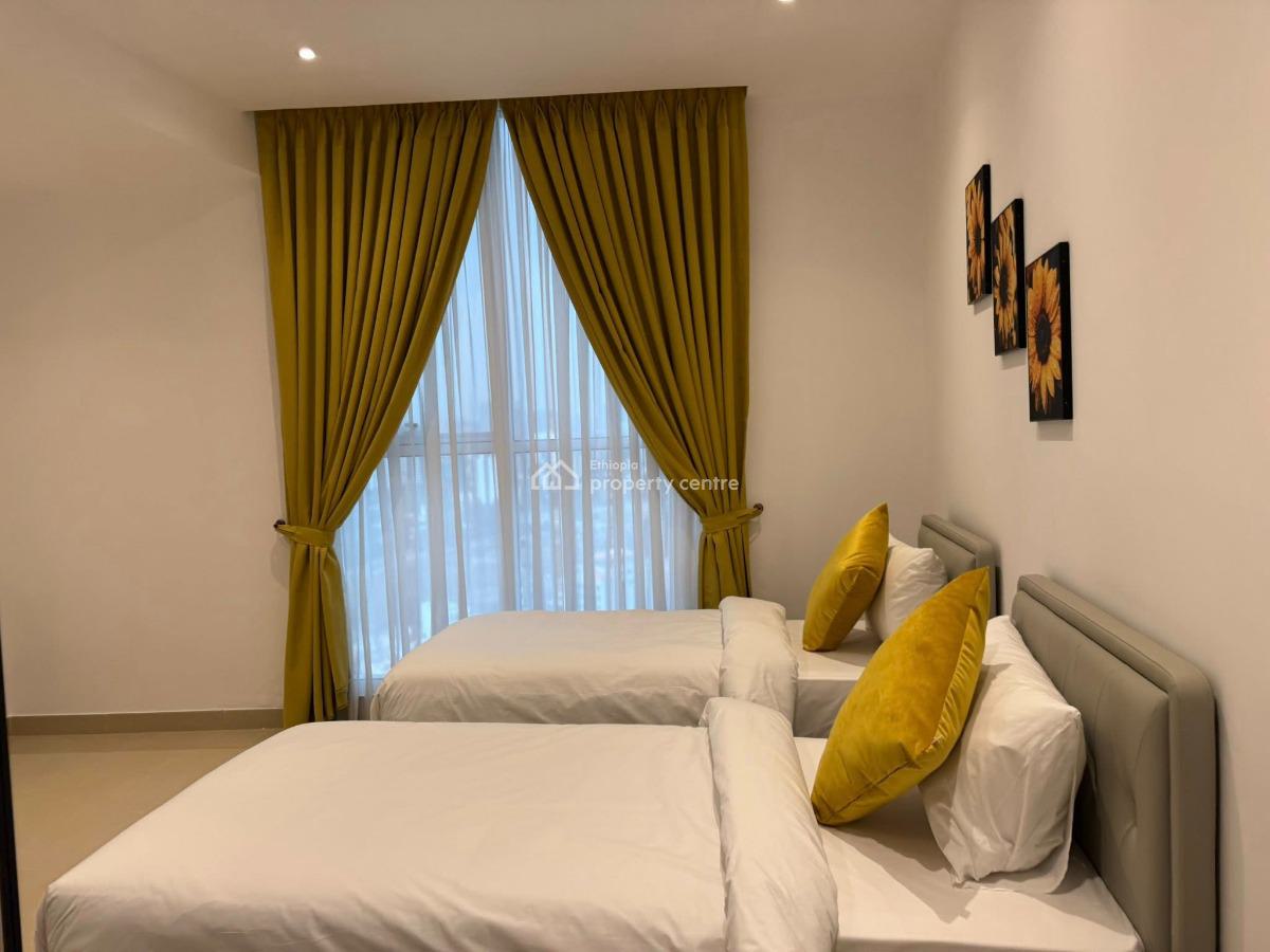 Vibrant 3bedroom Fully Furnished Apartment, Bole, Bole, Addis Ababa, Apartment for Rent