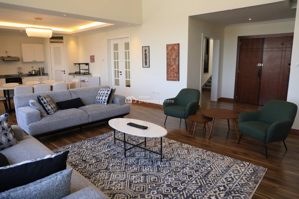 Elegant 3 Bedroom Duplex Penthouse, Bole, Bole, Addis Ababa, Apartment for Rent