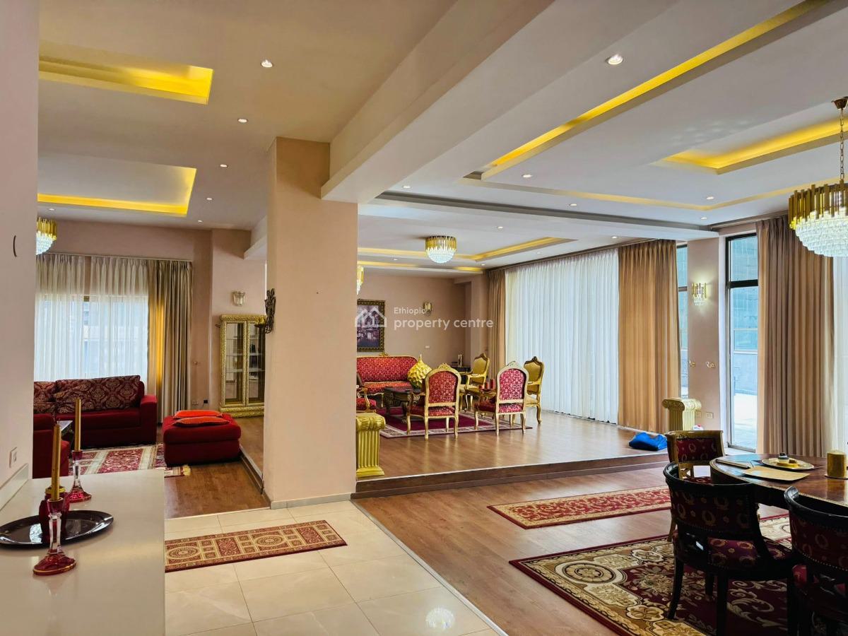 Majestic 3 Bedroom Penthouse, Nifas Silk, Nifas Silk-lafto, Addis Ababa, House for Rent