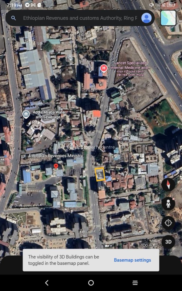 Residential Land in Prime Location, Megenagna Infront of Ethiopian Revenues Authority. on The Road to Lanc, Bole, Addis Ababa, Residential Land for Sale