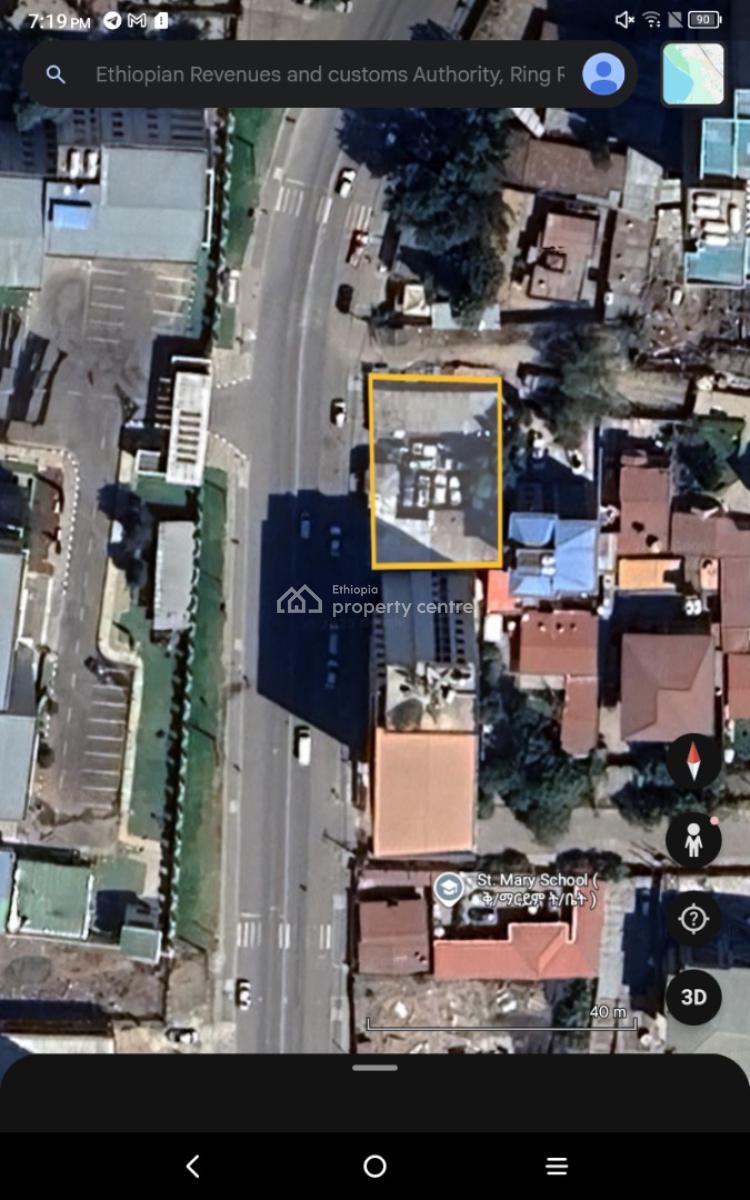 Residential Land in Prime Location, Megenagna Infront of Ethiopian Revenues Authority. on The Road to Lanc, Bole, Addis Ababa, Residential Land for Sale