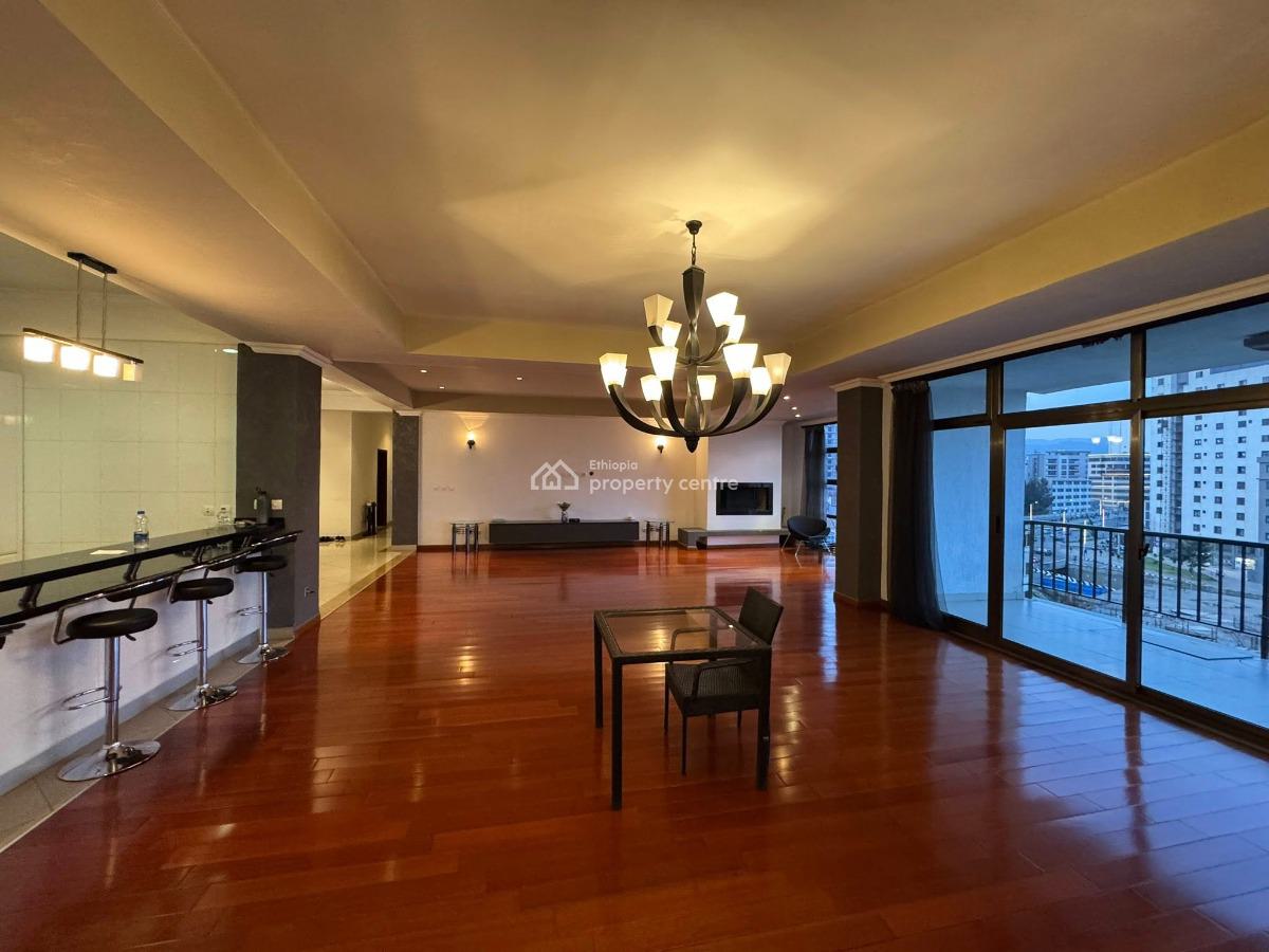 Wooden Floor 3 Bedroom Penthouse, Bole, Bole, Addis Ababa, Apartment for Rent