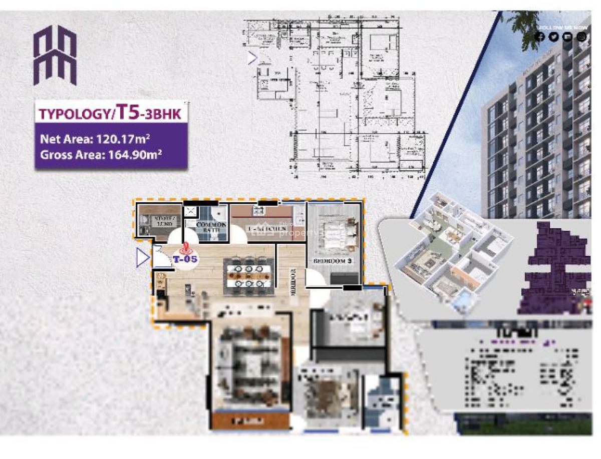 Reality Real Estate Apartment at Bole Denbel,under Construction, Dembel Bole, Gazebo Square, Bole, Addis Ababa, Apartment for Sale