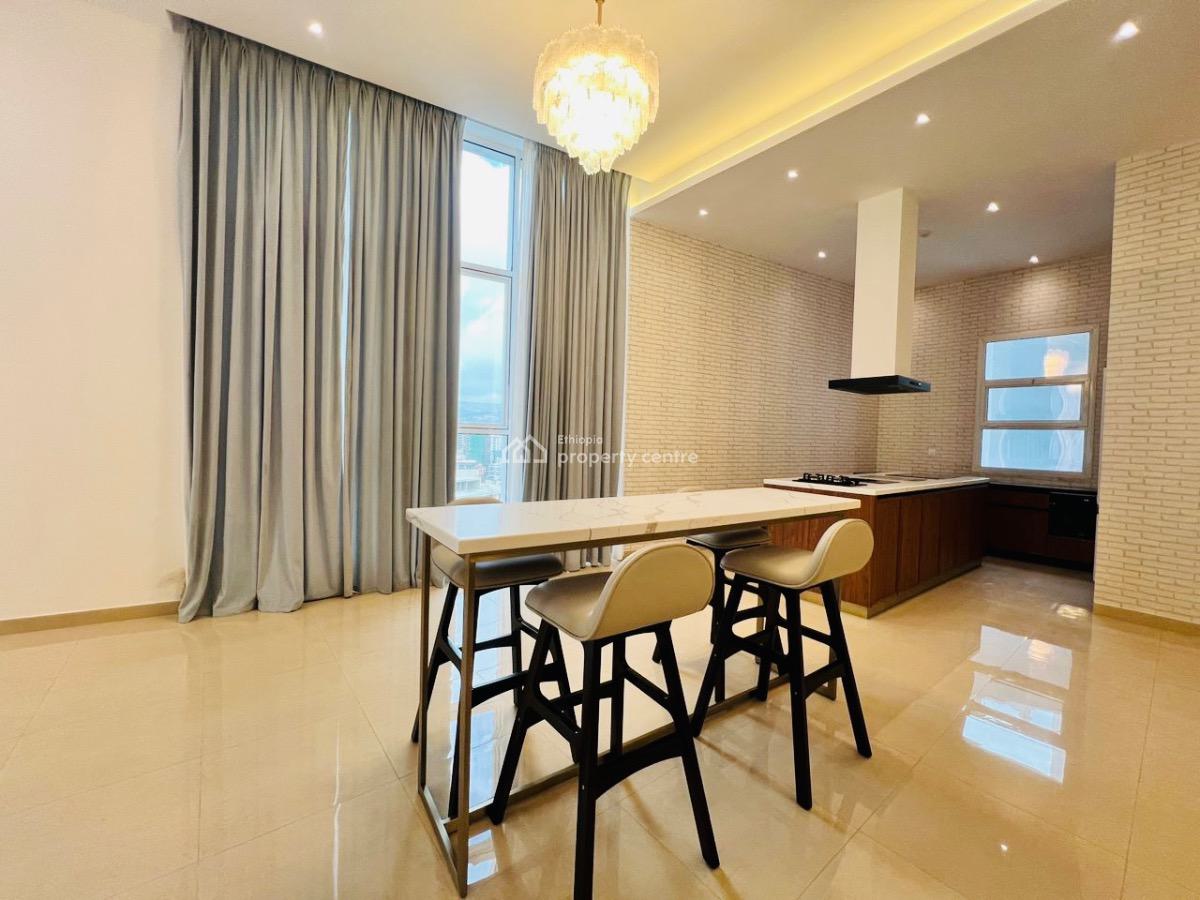 Extraordinary 3 Bedroom Fully Furnished Penthouse, Bole Atlas, Bole, Addis Ababa, Apartment for Rent