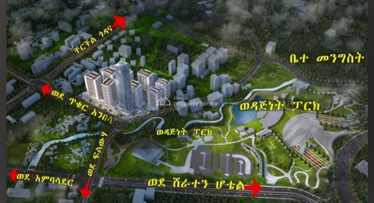 Real Estate House, Filwuha / Amibara Properties, Arada, Addis Ababa, Apartment for Sale