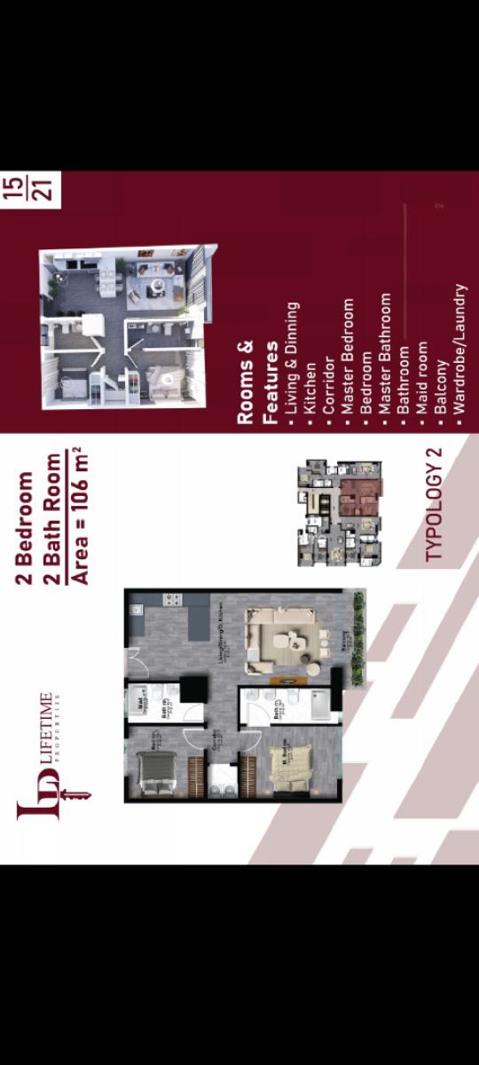 2 Bedrooms Apartment, Bole Medanialem, Bole, Addis Ababa, Apartment for Sale