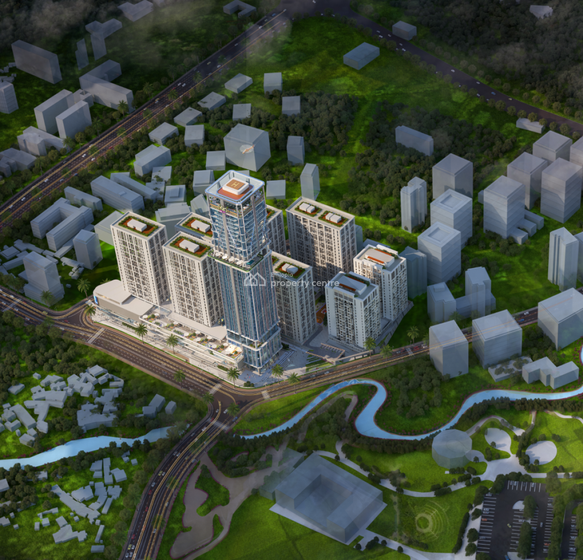 Luxury 2 Bedroom Apartment in Ethiopia, Filwuha / Amibara Properties, Arada, Addis Ababa, Apartment for Sale