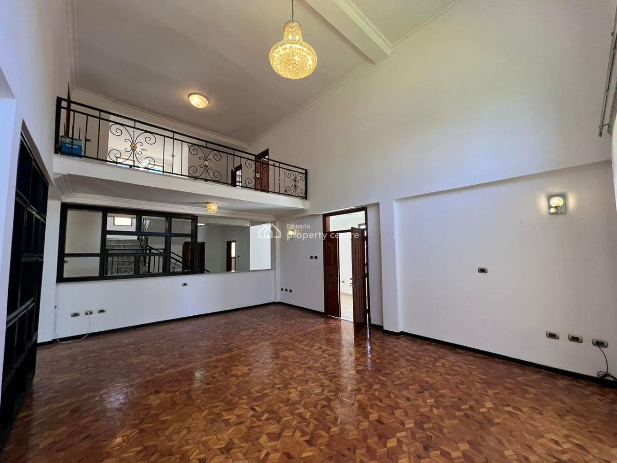 Elegant Unfurnished 4-bedroom Residence in  Diplomatic Area, French Embassy, Gullele, Addis Ababa, House for Rent