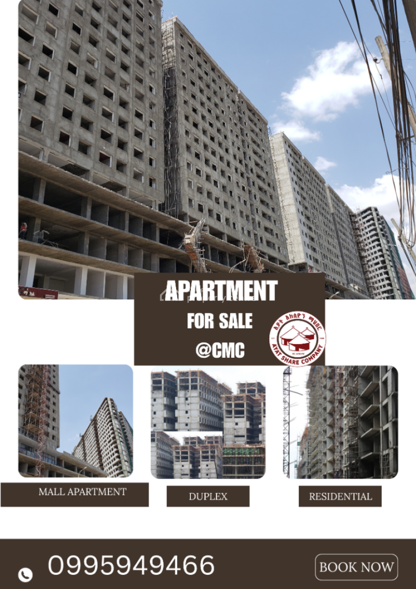 Luxury 3 Bedroom Apartment, Cmc Michael / Ayat Realestate, Yeka, Addis Ababa, Apartment for Sale