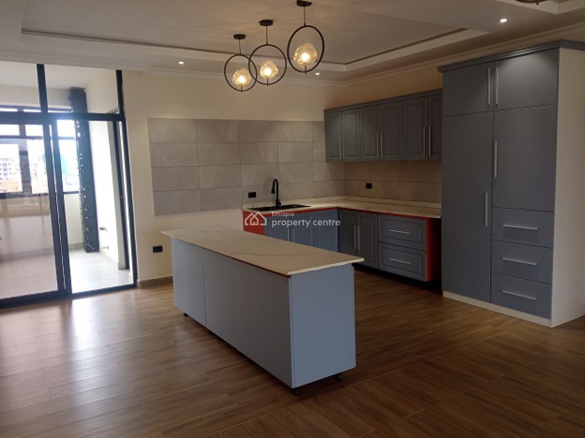 Great View, Big Balconies, Bright 3bd Apt in Bole., Bole, Addis Ababa, Apartment for Rent