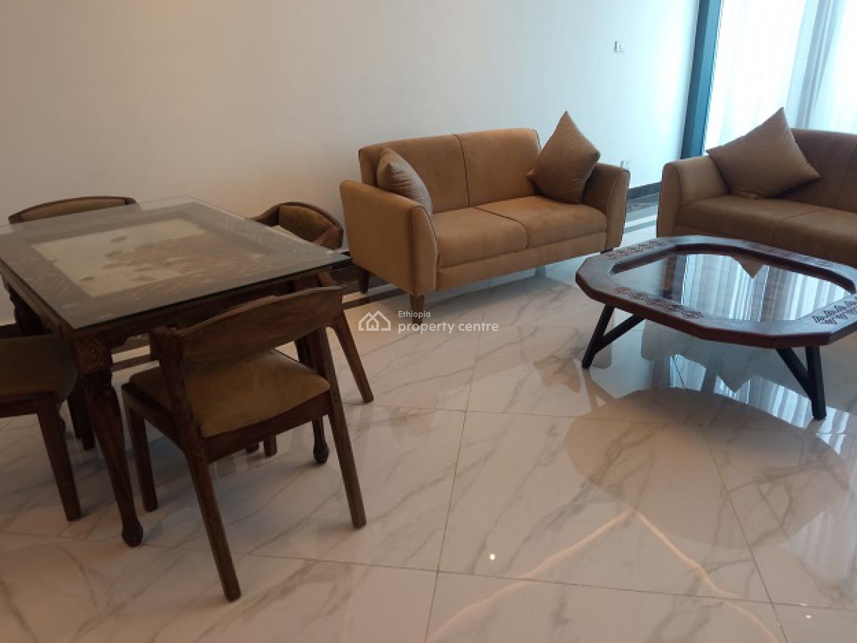 Highly Secured Area! Fully Furnished, Great 2 Bed Room Apartment., Bole, Addis Ababa, Apartment for Rent