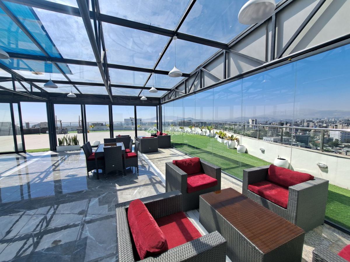 Highly Secured Area! Fully Furnished, Great 2 Bed Room Apartment., Bole, Addis Ababa, Apartment for Rent