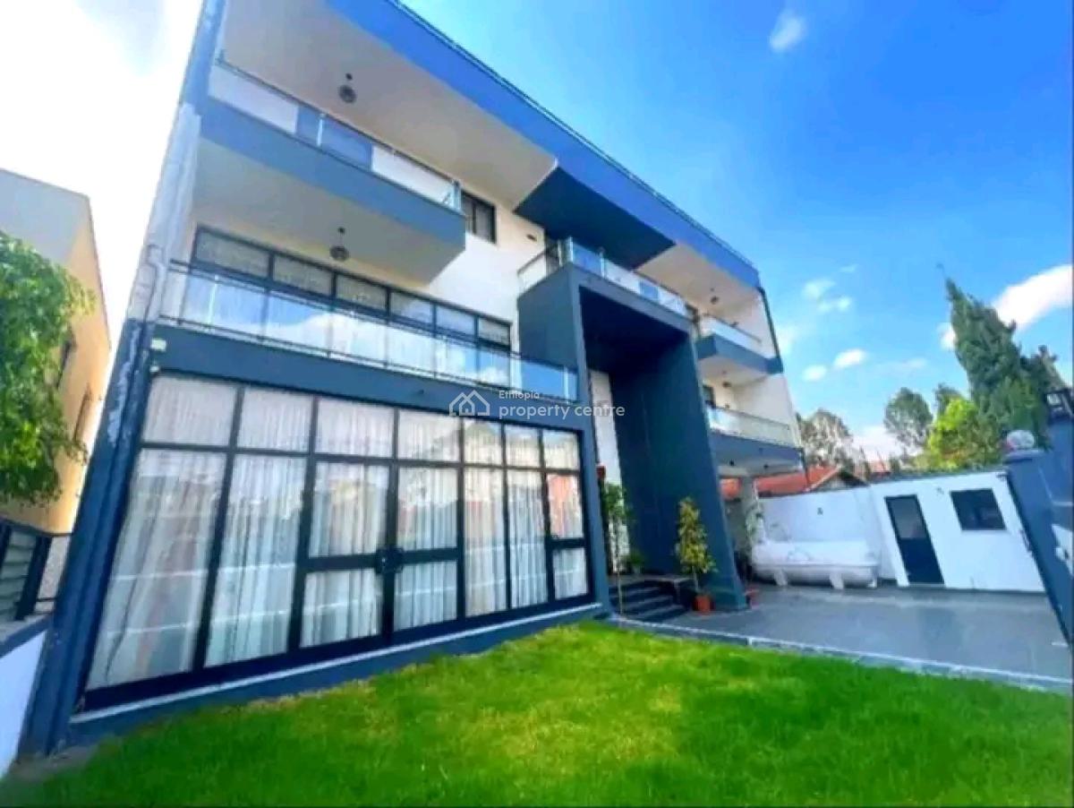 Luxury G+2 House in Bole Addis Ababa with Its Own Lift Machine, Bole, Addis Ababa, Townhouse for Sale