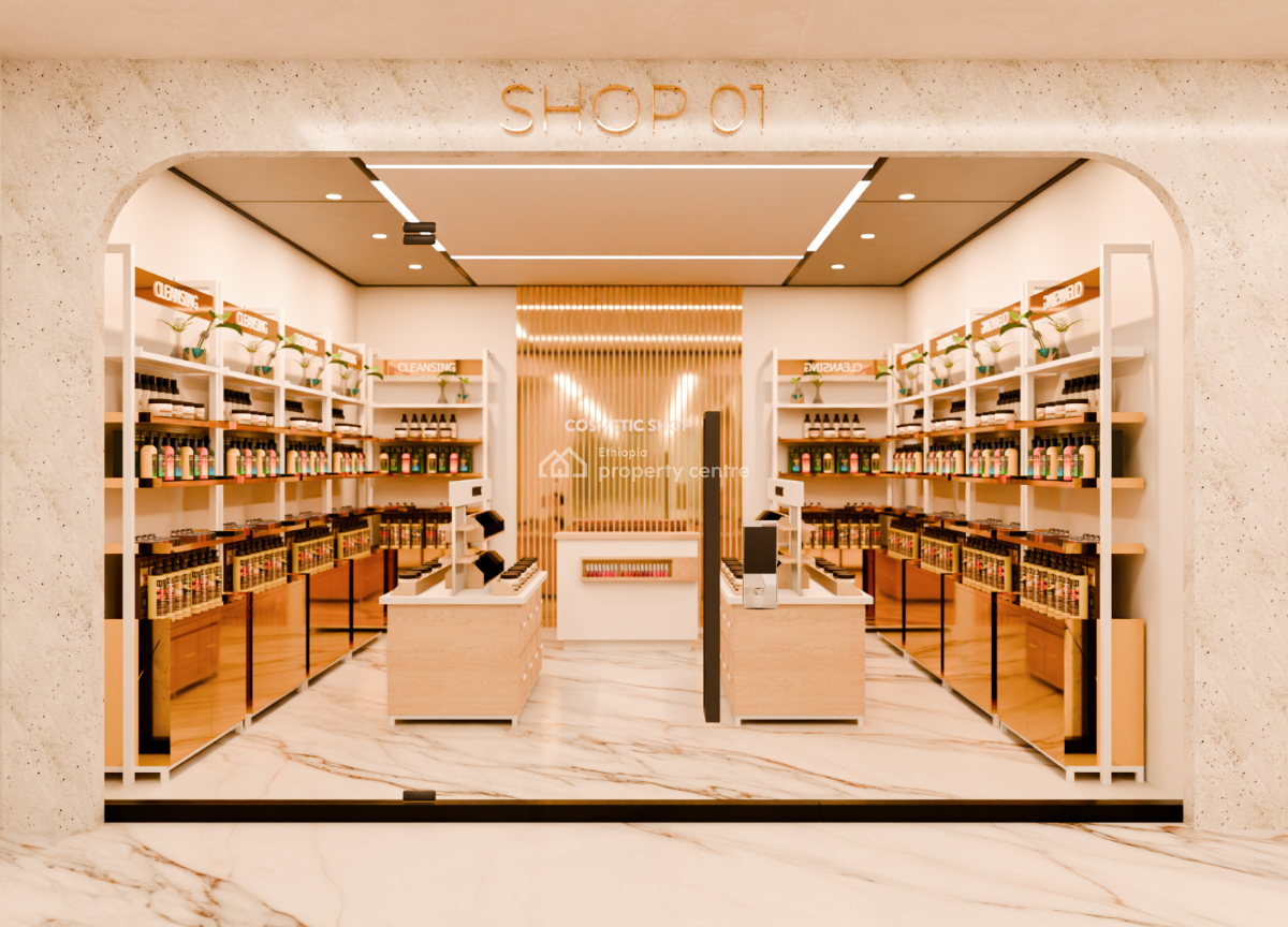 Invest Early Premium Shops for Gold & Fashion Retail, 4 Kilo / Tourist Hotel / Gold Suq, Arada, Addis Ababa, Commercial Property for Sale