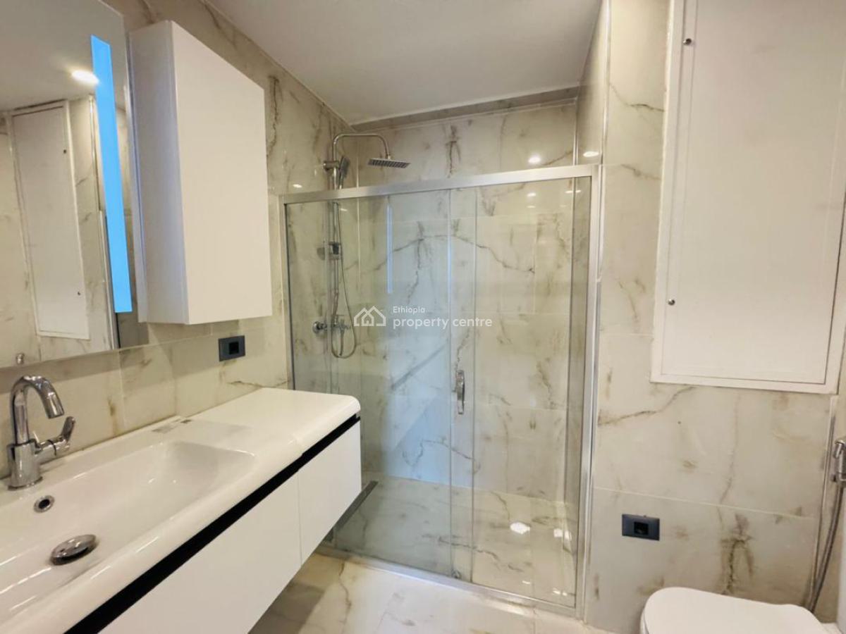 Two Bed Rooms Brand New Flat with Full Furnisher, Bole Olompiya, Bole, Addis Ababa, Self Contained (single Rooms) for Rent