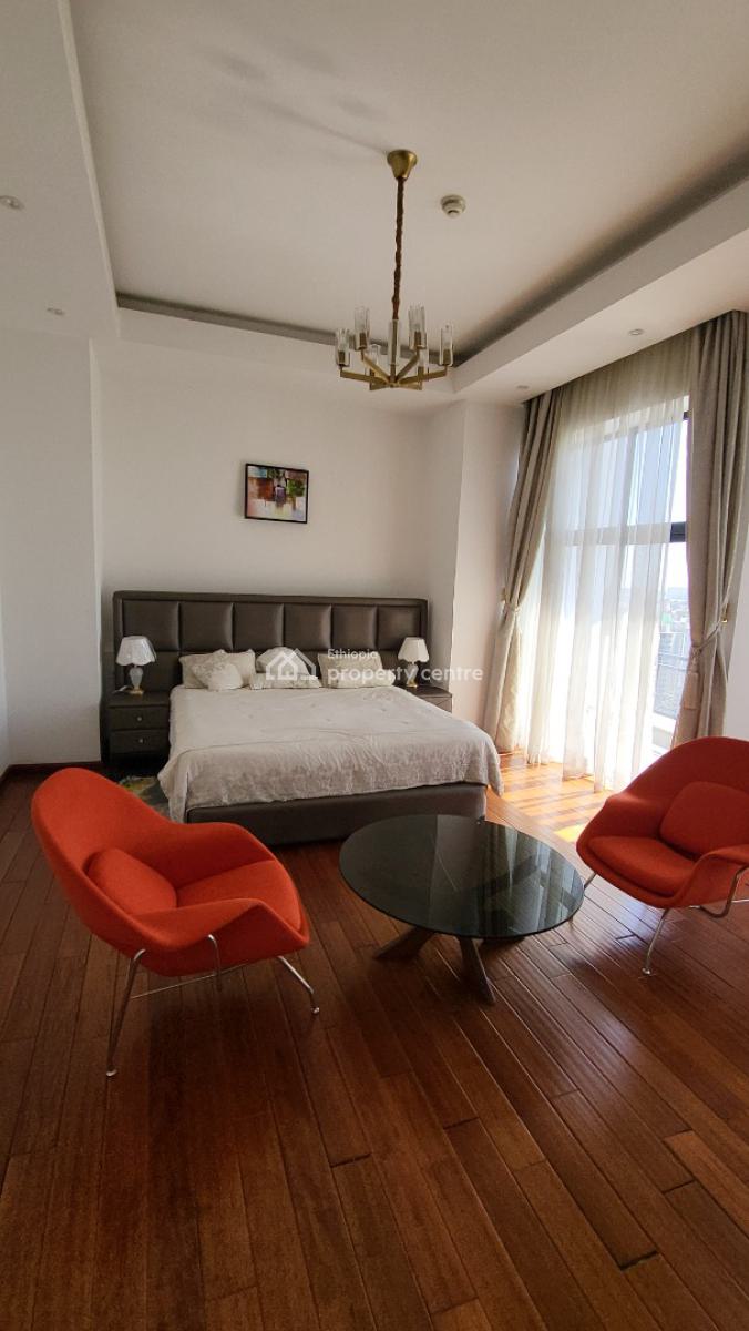 Executive 3-bedroom Penthouse Apartment -- Bole Welo Sefer, Addis Ababa, Bole, Bole, Addis Ababa, Self Contained (single Rooms) for Rent