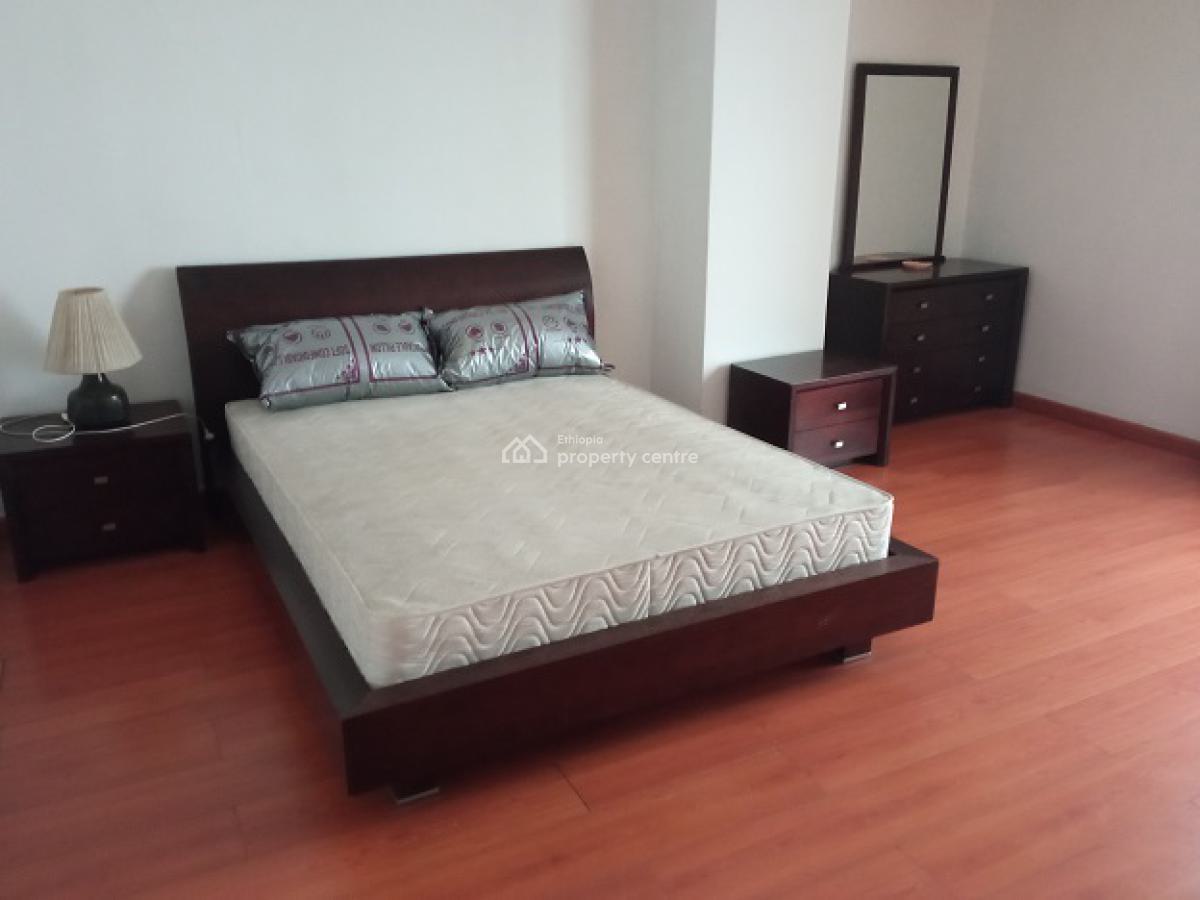 a Fully Furnished 2 Bd Apt, at Kazanchis (walking Distance to Uneca), Kazanchis, Addis Ababa, Apartment for Rent