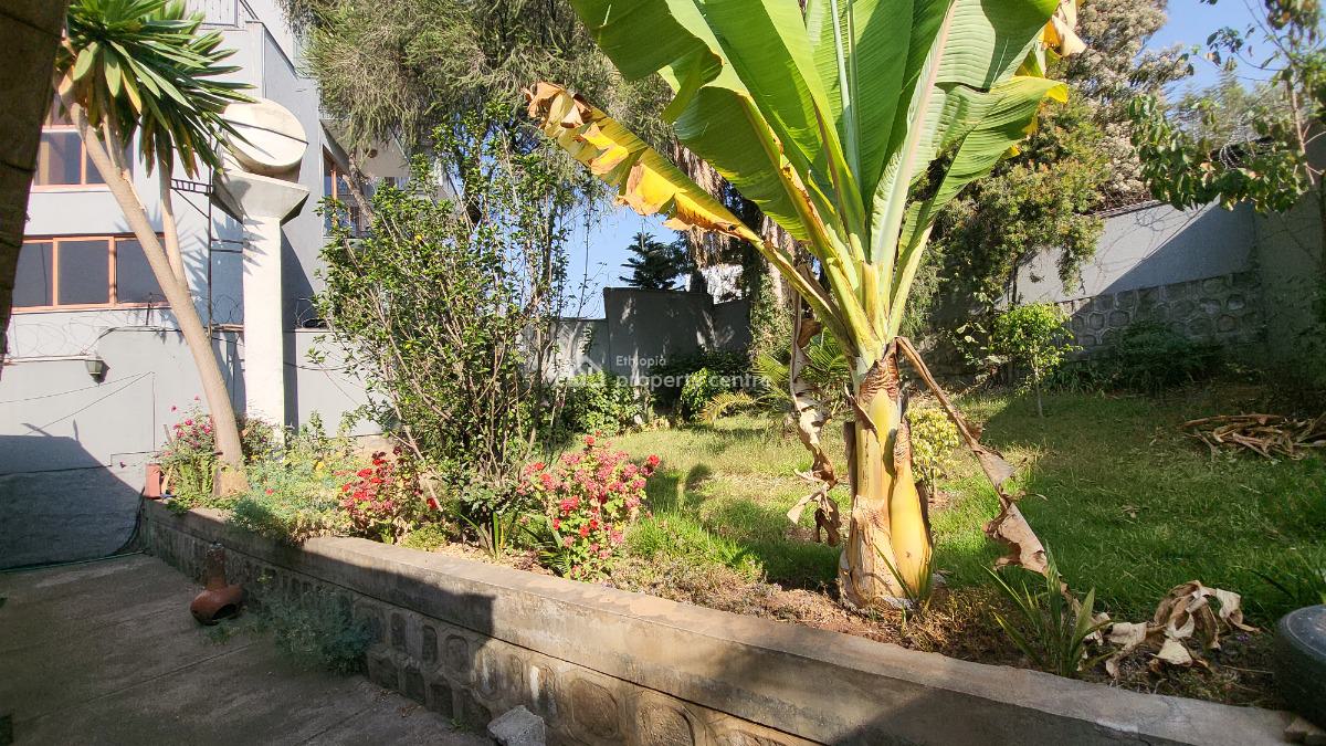 Ground Villa with Garden and Huge Compound -- Ideal for Family Living, Yeka, Yeka, Addis Ababa, Detached Bungalow for Rent