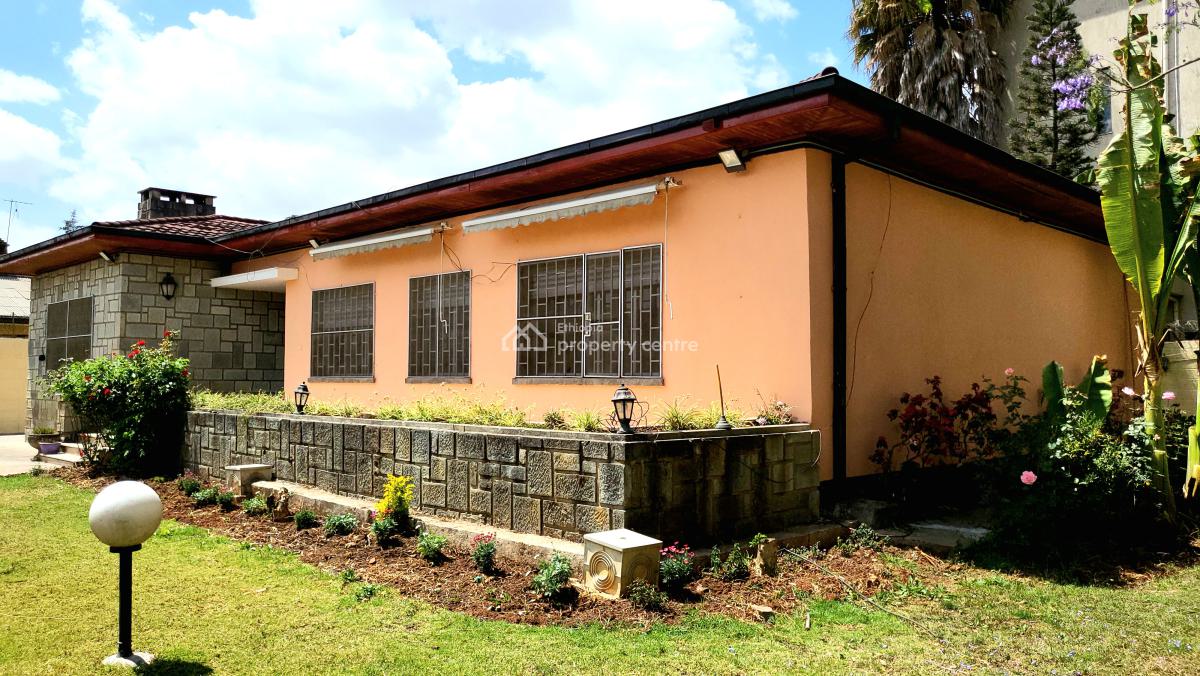Prestigious Embassy Residence in a Prime, Green Setting, Sarbet, Nifas Silk-lafto, Addis Ababa, Terraced Bungalow for Rent