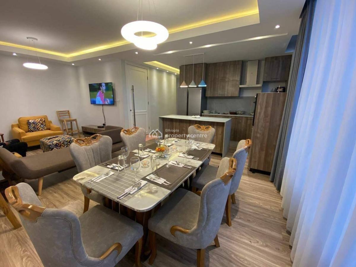 Furnished 2-bedroom Apartment!, Gerji, Addis Ababa, Apartment for Sale