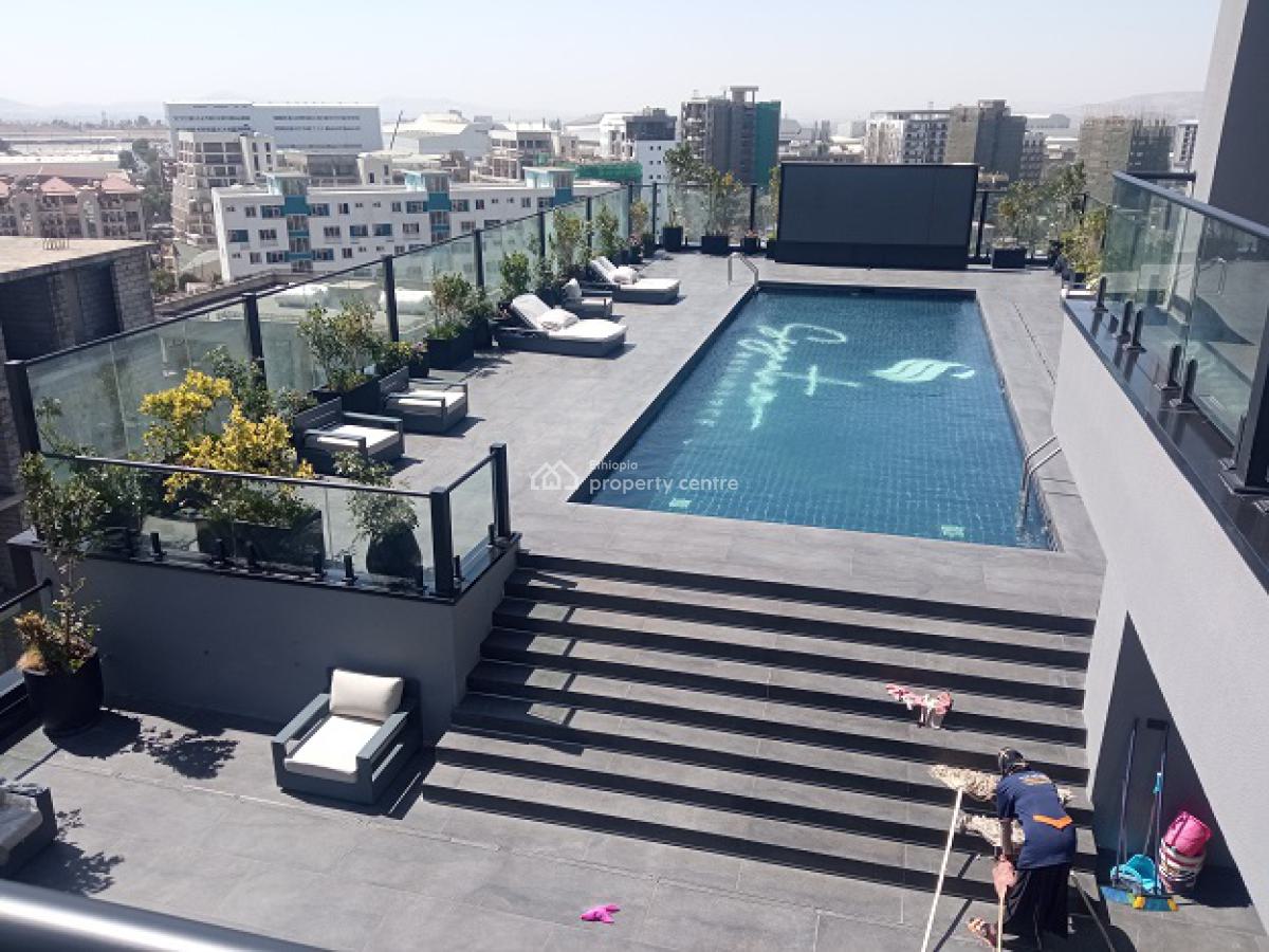 Luxurious and New 3 Bed Room Apartment with a Swimming Pool., Bole, Addis Ababa, Apartment for Rent