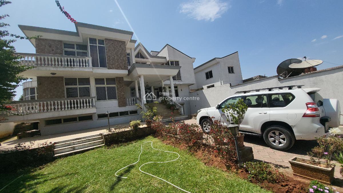 Ultra-luxury Ambassadorial Residence  B+g+2  Prestigious & Private C, Gotera, Bole, Addis Ababa, Terraced Duplex for Rent