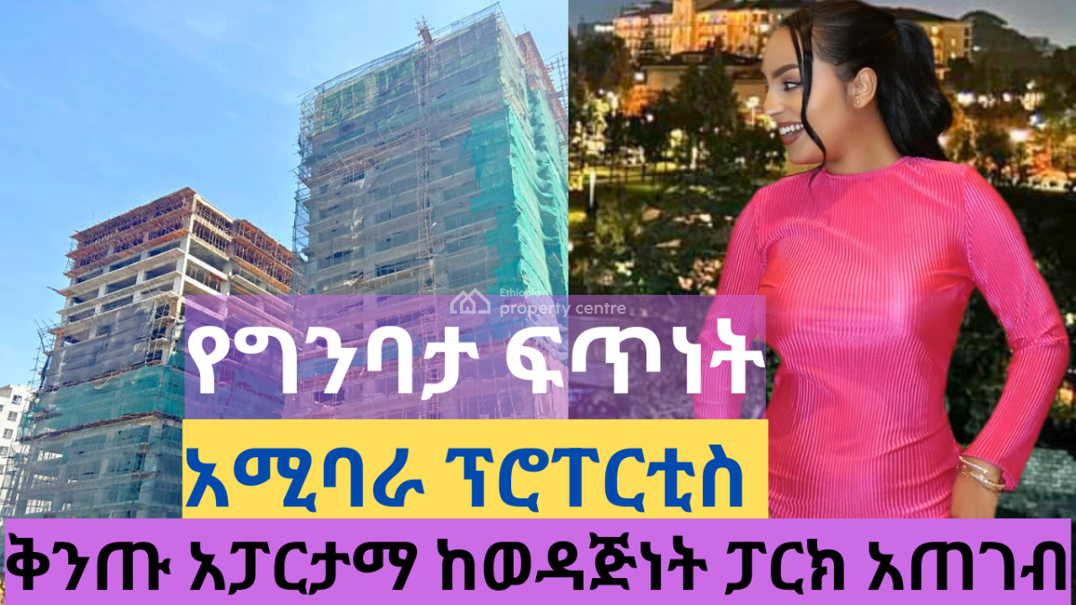 Real Estate House in Ethiopia, Filwuha / Friendship Park / Amibara Properties, Arada, Addis Ababa, Apartment for Sale