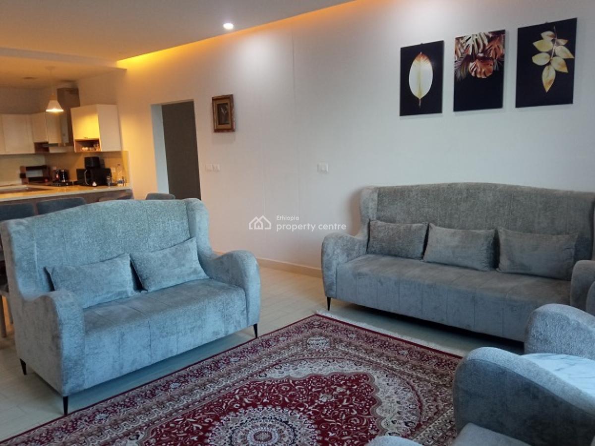 a Beautifully Furnished 3bd Apartment, Kazanchis (un Eca), Kza323, Kazanchis, Addis Ababa, Apartment for Rent